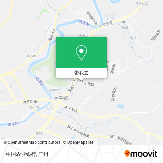 中国农业银行地图