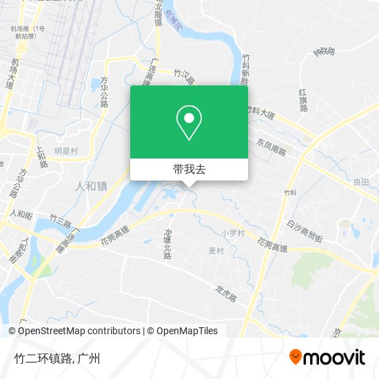 竹二环镇路地图