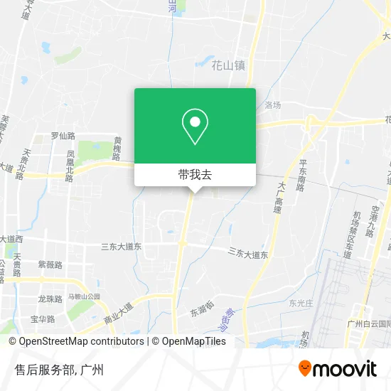 售后服务部地图