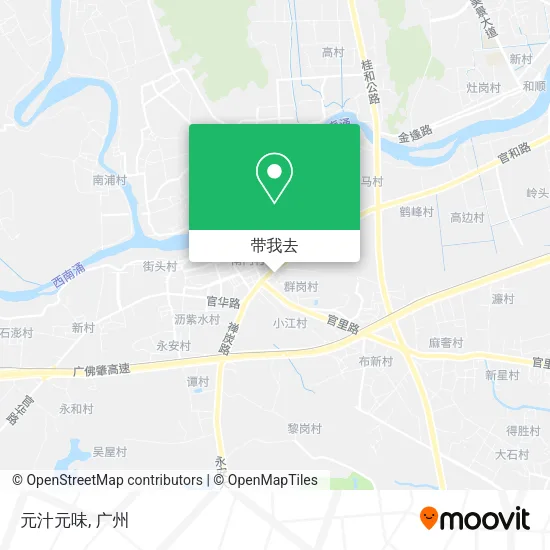 元汁元味地图