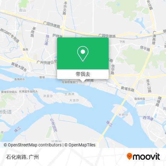 石化南路地图