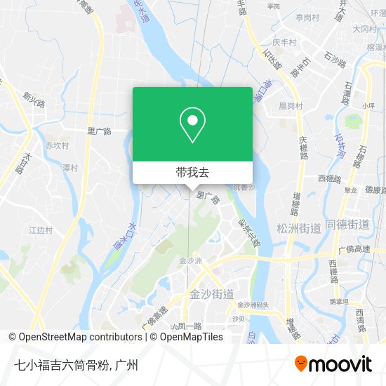 七小福吉六筒骨粉地图