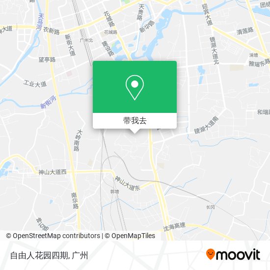 自由人花园四期地图
