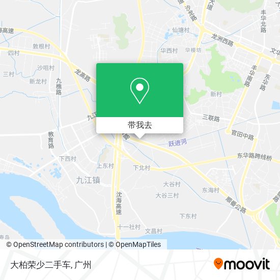 大柏荣少二手车地图