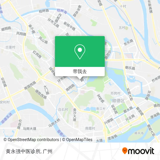 黄永强中医诊所地图