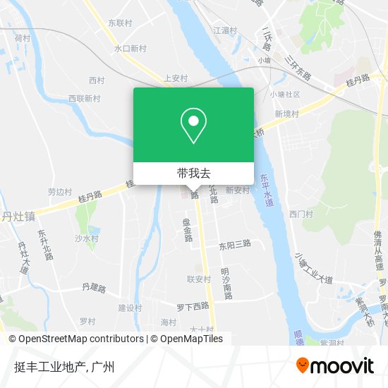 挺丰工业地产地图