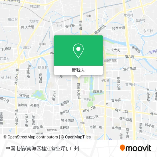 中国电信(南海区桂江营业厅)地图