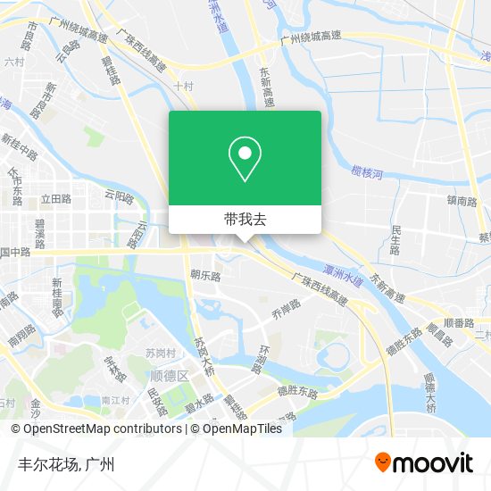丰尔花场地图