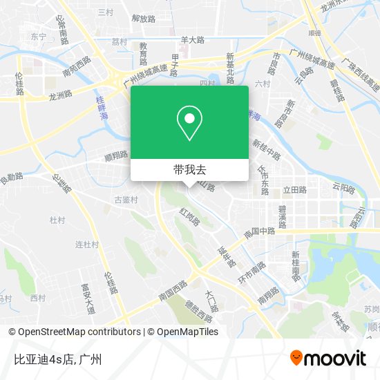 比亚迪4s店地图