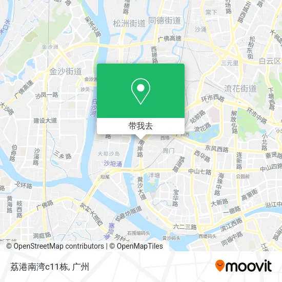 荔港南湾c11栋地图