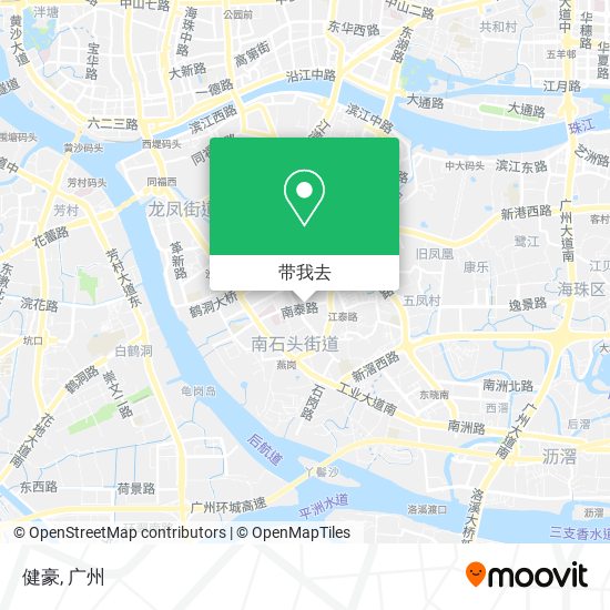 健豪地图