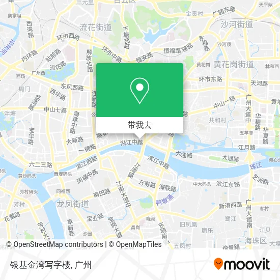 银基金湾写字楼地图