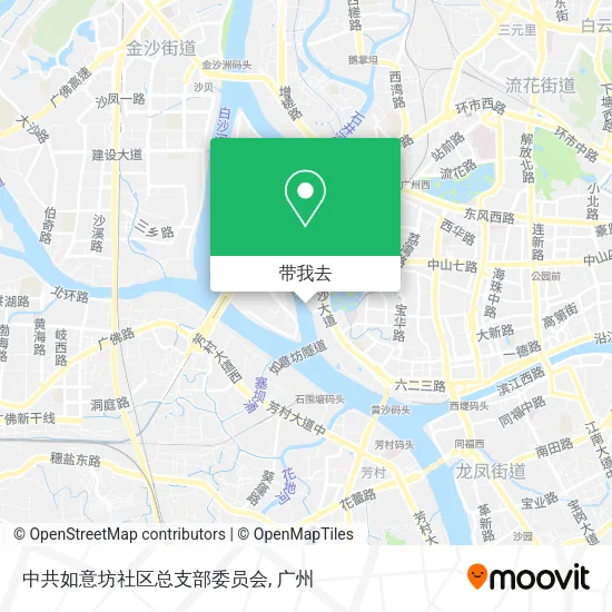 中共如意坊社区总支部委员会地图