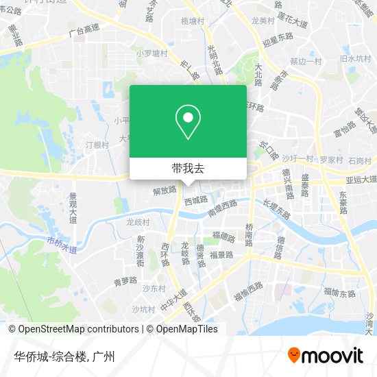 华侨城-综合楼地图