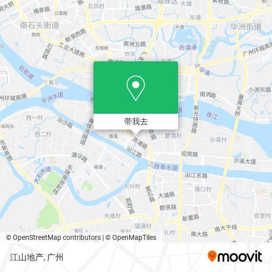 江山地产地图