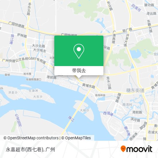 永嘉超市(西七巷)地图