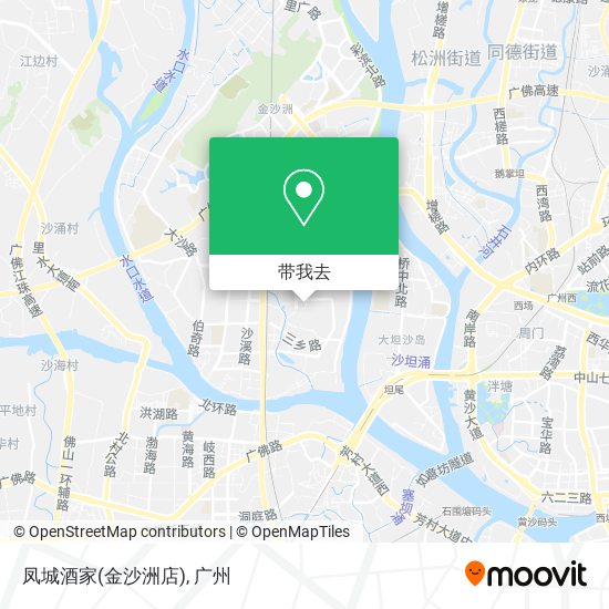 凤城酒家(金沙洲店)地图