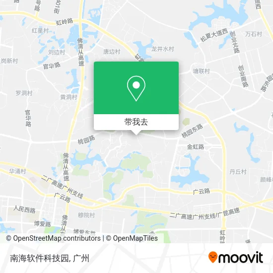 南海软件科技园地图