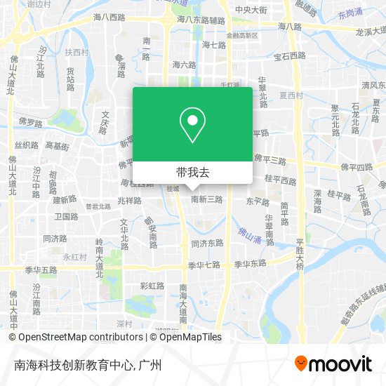 南海科技创新教育中心地图