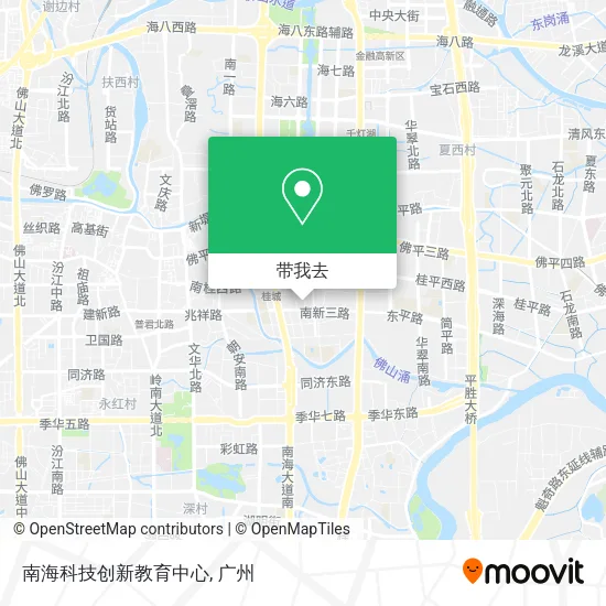 南海科技创新教育中心地图
