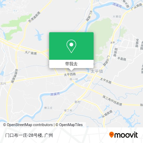 门口布一庄-28号楼地图
