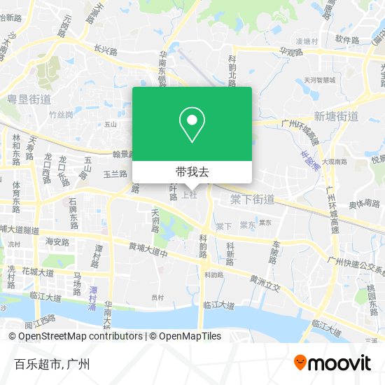 百乐超市地图