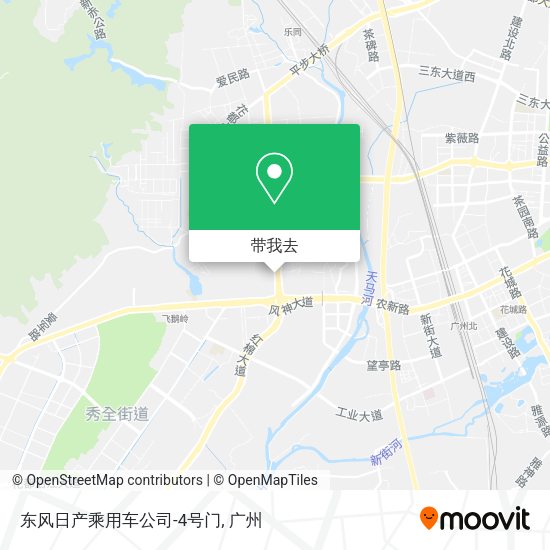 东风日产乘用车公司-4号门地图