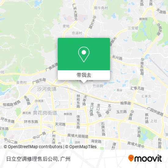 日立空调修理售后公司地图