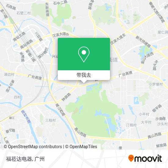 福莅达电器地图
