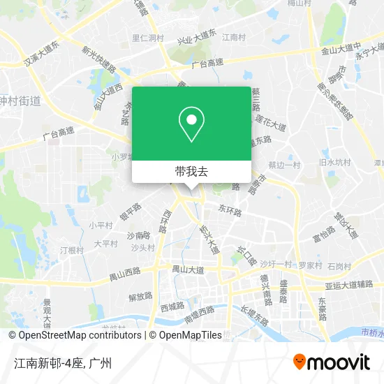 江南新邨-4座地图