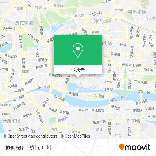 恤孤院路二横街地图