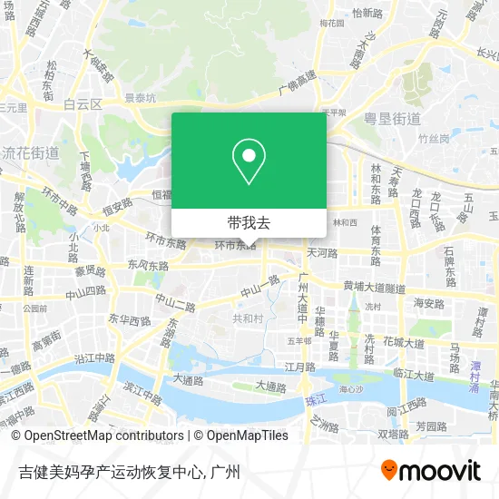 吉健美妈孕产运动恢复中心地图