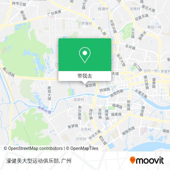 濠健美大型运动俱乐部地图
