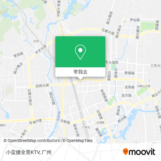 小蛮腰全景KTV地图