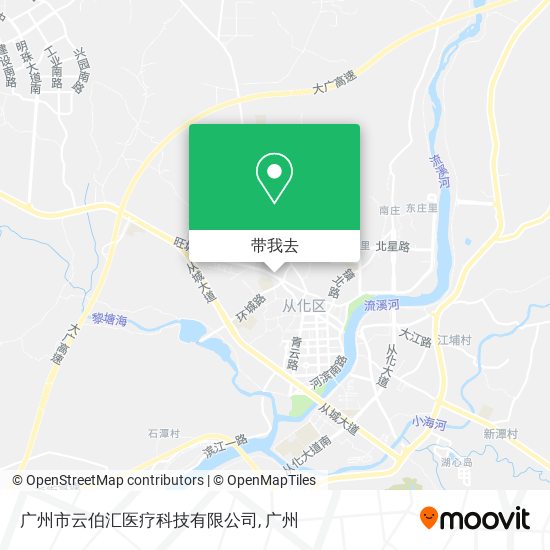 广州市云伯汇医疗科技有限公司地图