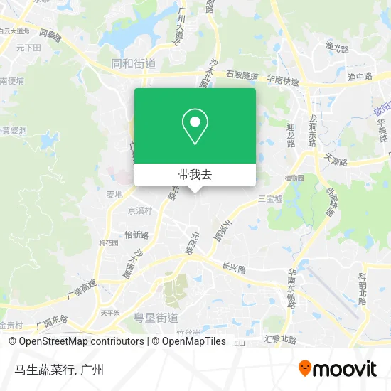 马生蔬菜行地图