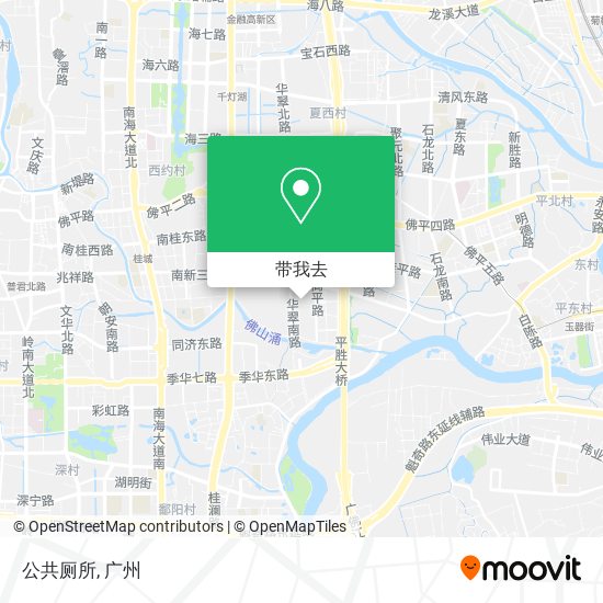 公共厕所地图