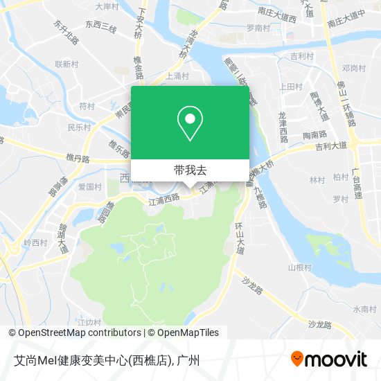 艾尚MeI健康变美中心(西樵店)地图