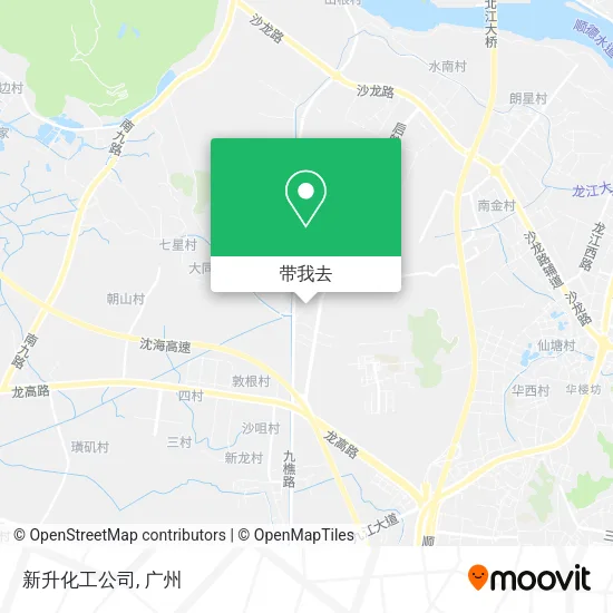 新升化工公司地图