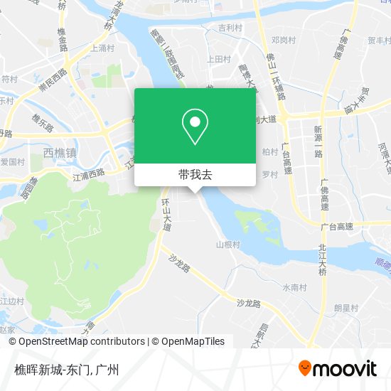 樵晖新城-东门地图