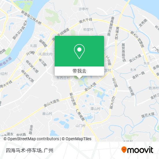 四海马术-停车场地图