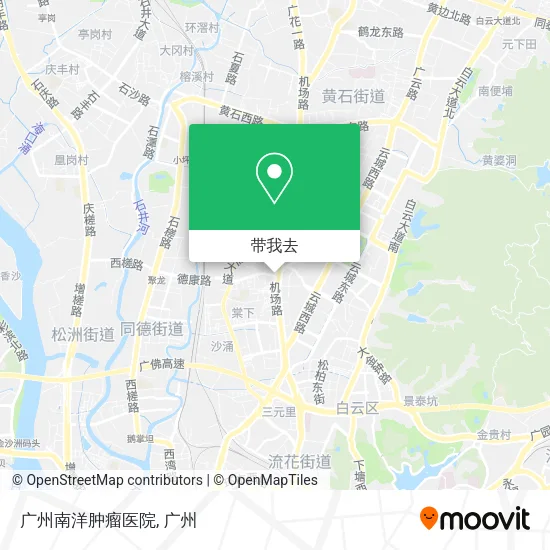 广州南洋肿瘤医院地图