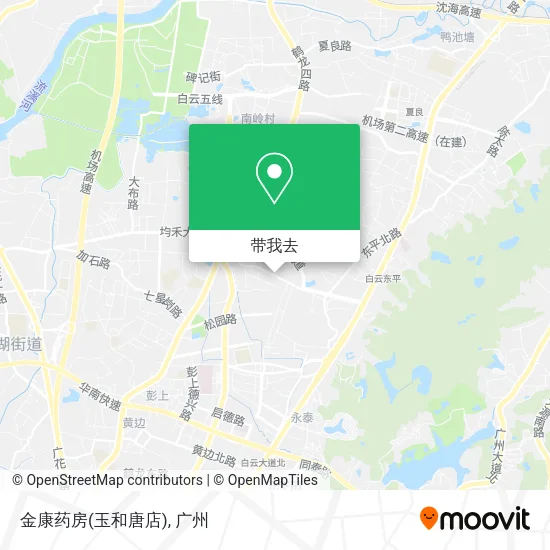 金康药房(玉和唐店)地图