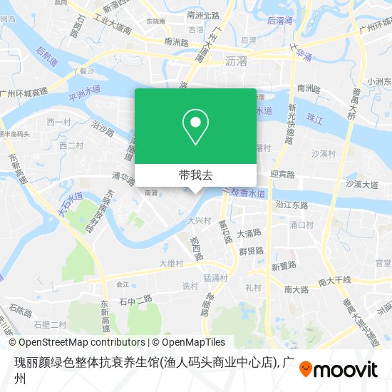 瑰丽颜绿色整体抗衰养生馆(渔人码头商业中心店)地图