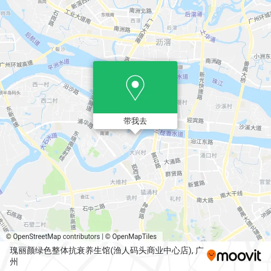 瑰丽颜绿色整体抗衰养生馆(渔人码头商业中心店)地图