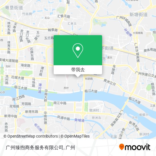 广州臻煦商务服务有限公司地图