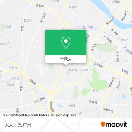 人人百货地图