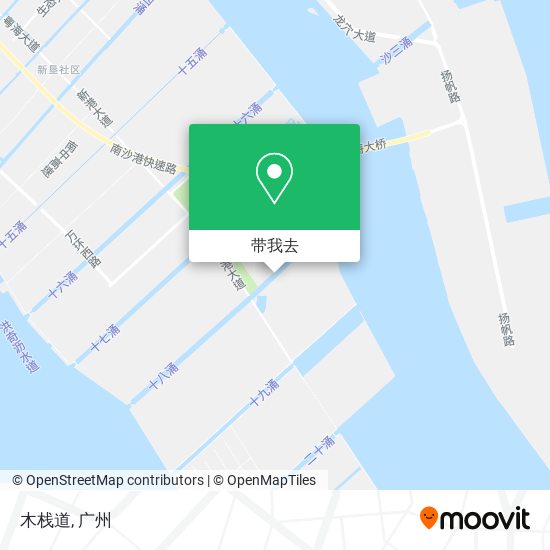 木栈道地图