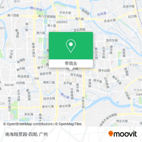 南海颐景园-四期地图
