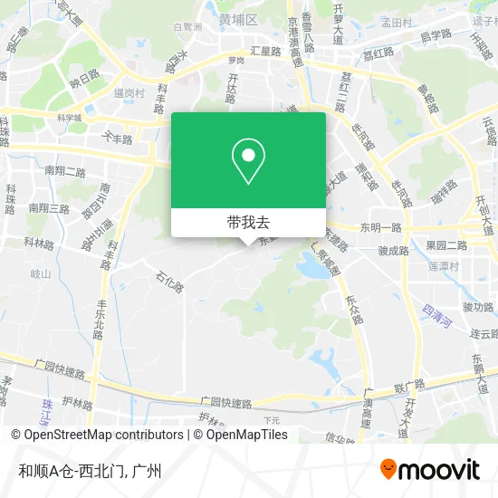 和顺A仓-西北门地图